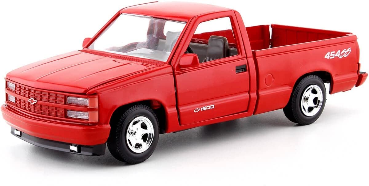 #73203MRD 1/24 Red Metallic 1992 Chevrolet 454 SS Pickup