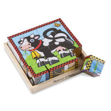 #775 Wooden Farm Cube Puzzle