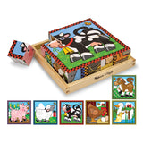 #775 Wooden Farm Cube Puzzle