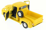 #79341AC-YL 1/24 Yellow 1955 Ford F-100 Pickup