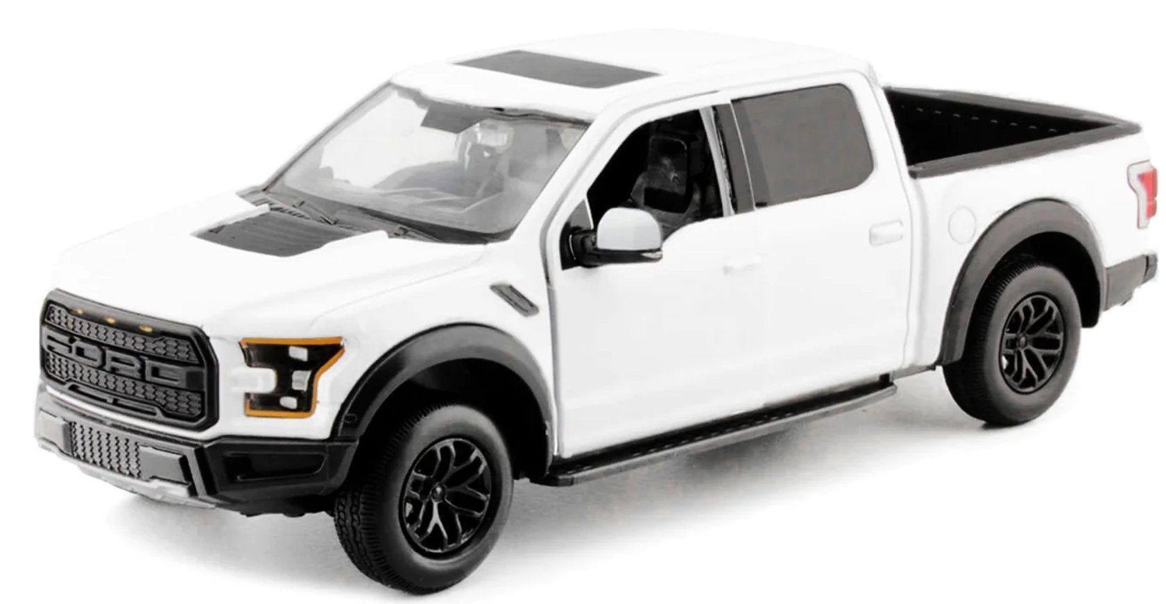 #79344WH 1/27 White 2017 Ford F-150 Raptor