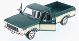#79346AC-GRN 1/24 Green & Cream 1979 Ford F-150 Custom Pickup