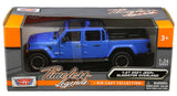 #79367BL 1/27 Blue 2021 Jeep Gladiator Overland