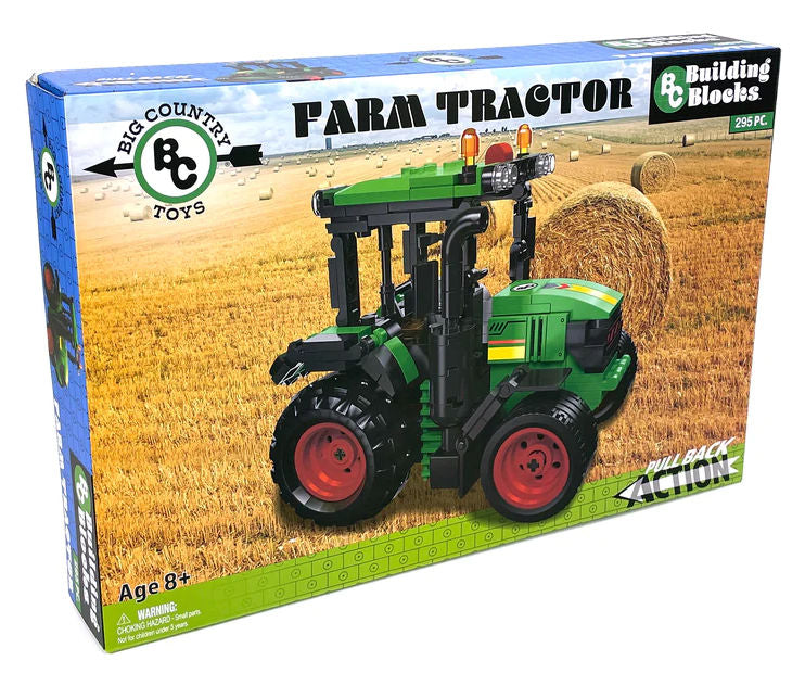 #804BC BC Building Blocks Farm Tractor | Action Toys