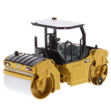 #85630 1/64 Caterpillar CB-13 Tandem Vibratory Roller with ROPS