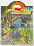 #9106 Safari Puffy Sticker Play Set