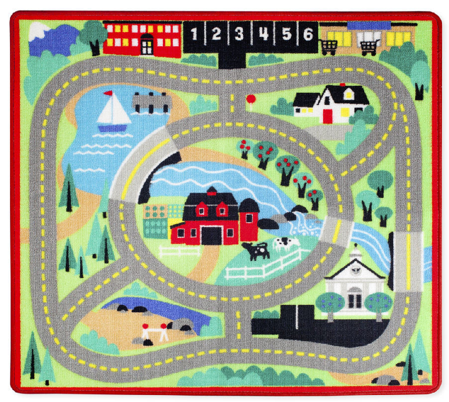#9400 Round the Town Road Rug