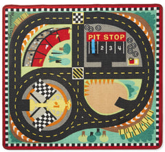 #9401 Round the Speedway Race Track Rug