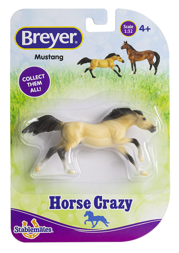 #97244-B 1/32 Stablemates Horse Crazy Mustang