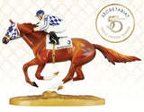 #97450 1/32 Secretariat with Jockey - Triple Crown Winner 50th Anniversary Edition