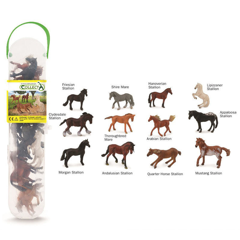 #A1109 CollectA Box of Mini Horses