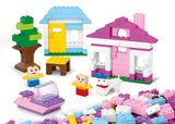 #B0503 Kiddy Bricks Bulk Pastel Color Building Brick Set, 415 pc.