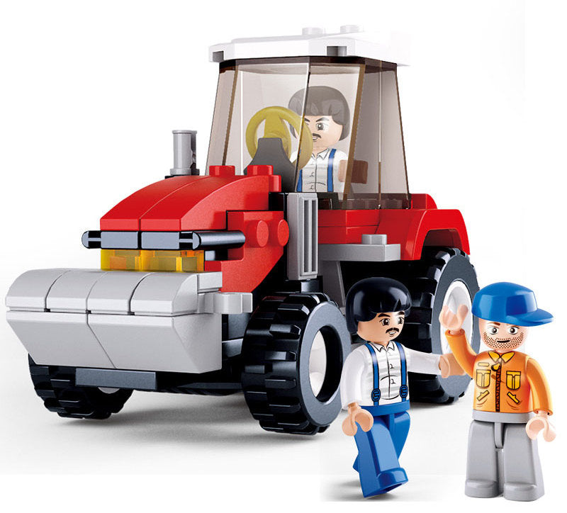 #B0556 Farm Tractor Building Block Set