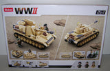 #B0693 WWII Panzer IV Tank Building Block Set