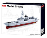 #B0702 Model Bricks Destroyer Ship Building Block Set