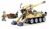 #B0751 Model Bricks Bobcat 8x8 All Terrain Assault Vehicle Building Block Set