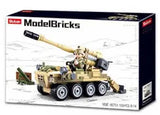 #B0751 Model Bricks Bobcat 8x8 All Terrain Assault Vehicle Building Block Set