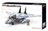 #B0755 Army F-14 Fighter Jet Building Block Set