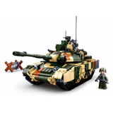 #B0756 Model Bricks T90MS Battle Tank Building Block Set
