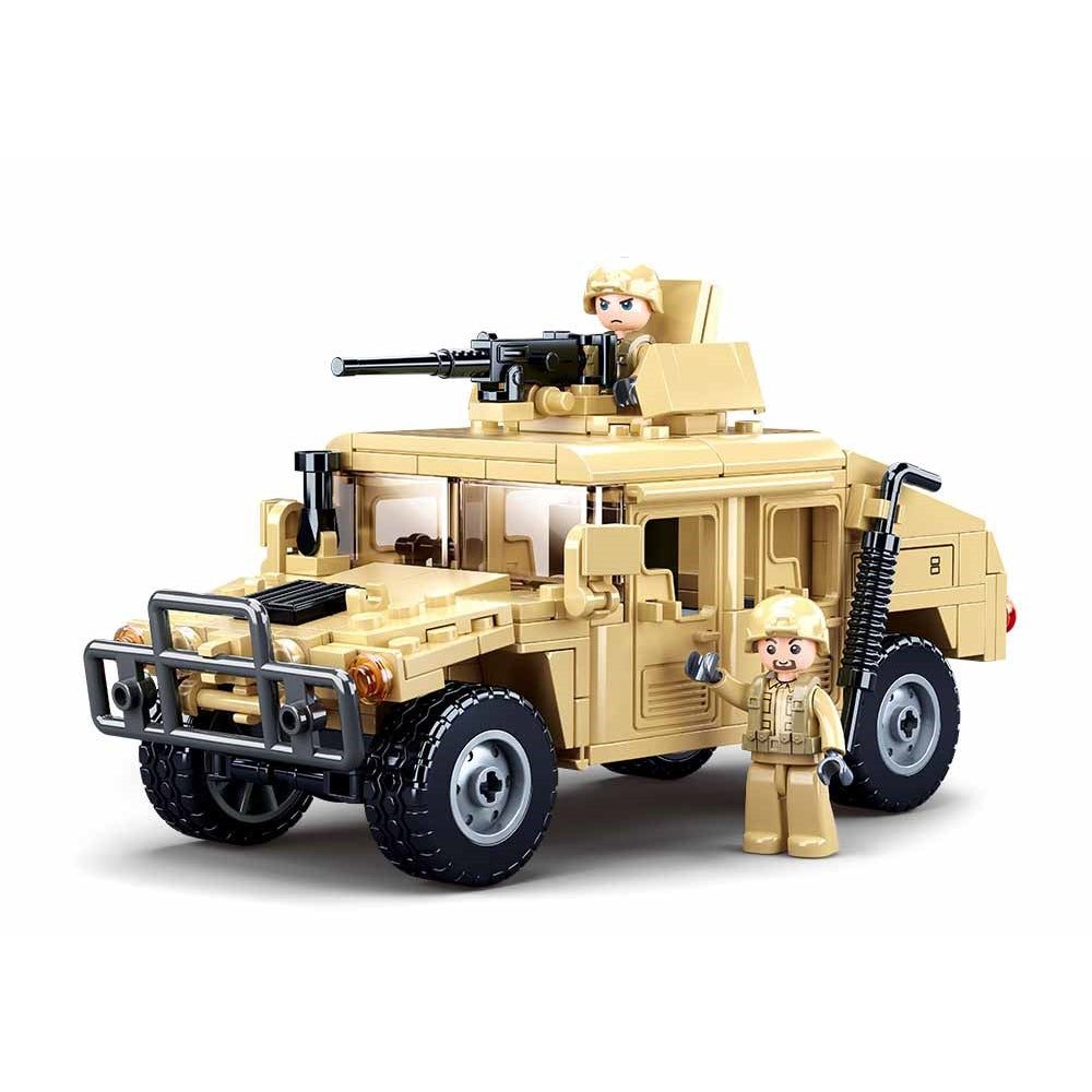 #B0837 Model Bricks Hummer Assault Vehicle Building Block Set
