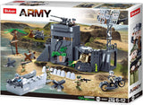 #B0861 WWII D-Day The Atlantic Wall Building Block Set