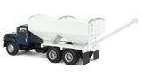 #BAM-014 1/64 Navy Blue & White 1982 International S1954 Tandem-Axle Dry Fertilizer Tender Truck