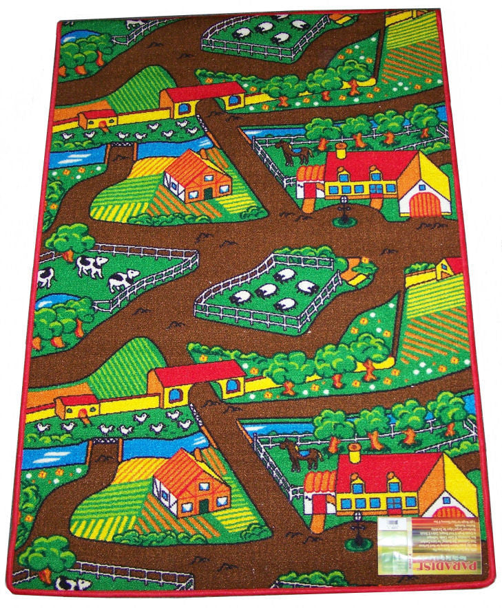 farm-2 Farm Yard Play Rug