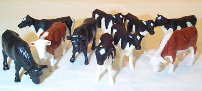 #FCA204 1/64 Mixed Cattle Assortment