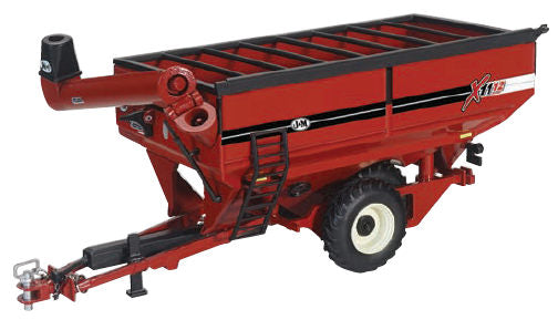 #JMM009 1/64 Red J&M 1112 X-Tended Reach Grain Cart with Duals Wheels