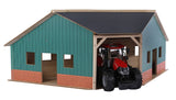 #KG610339 1/16 Wooden Farm Machinery Corner Shed