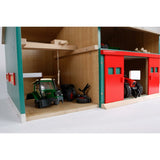 #KG610816 1/32 Wooden Workshop with Storage Shed