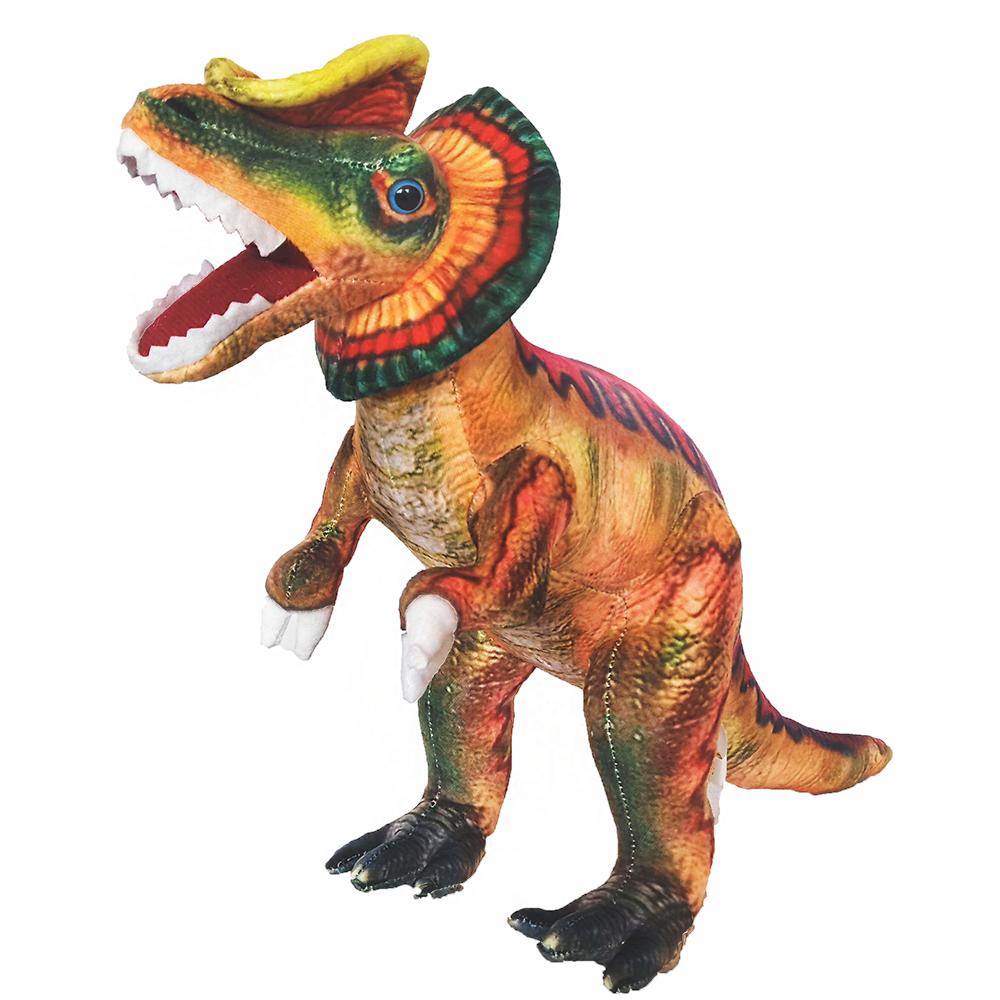 #S-3047B Dilophosaurus Plush Dinosaur