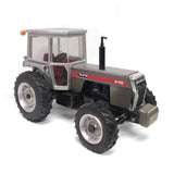 #SCT908 1/64 White 2-110 Tractor with Cab, Power Assist, Red Stripe