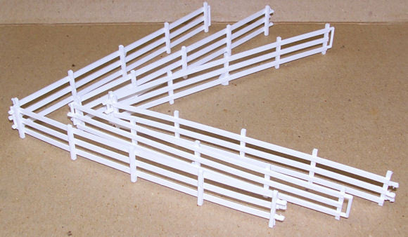#ST201 1/64 White Board Fence