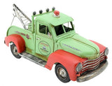 #VA170003 Vintage Metal Tow Truck, Assorted Colors