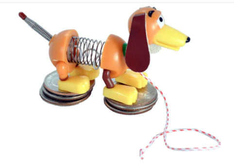 #WS5027 World's Smallest Slinky Dog