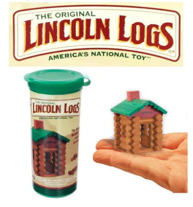 #WS542 World's Smallest Lincoln Logs Set