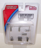 #AD-38406MJ 1/64 American Diorama Mechanic Tool Set - Raw Metal Chase